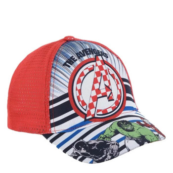 Avengers children's baseball cap 52-54 cm Κόκκινο