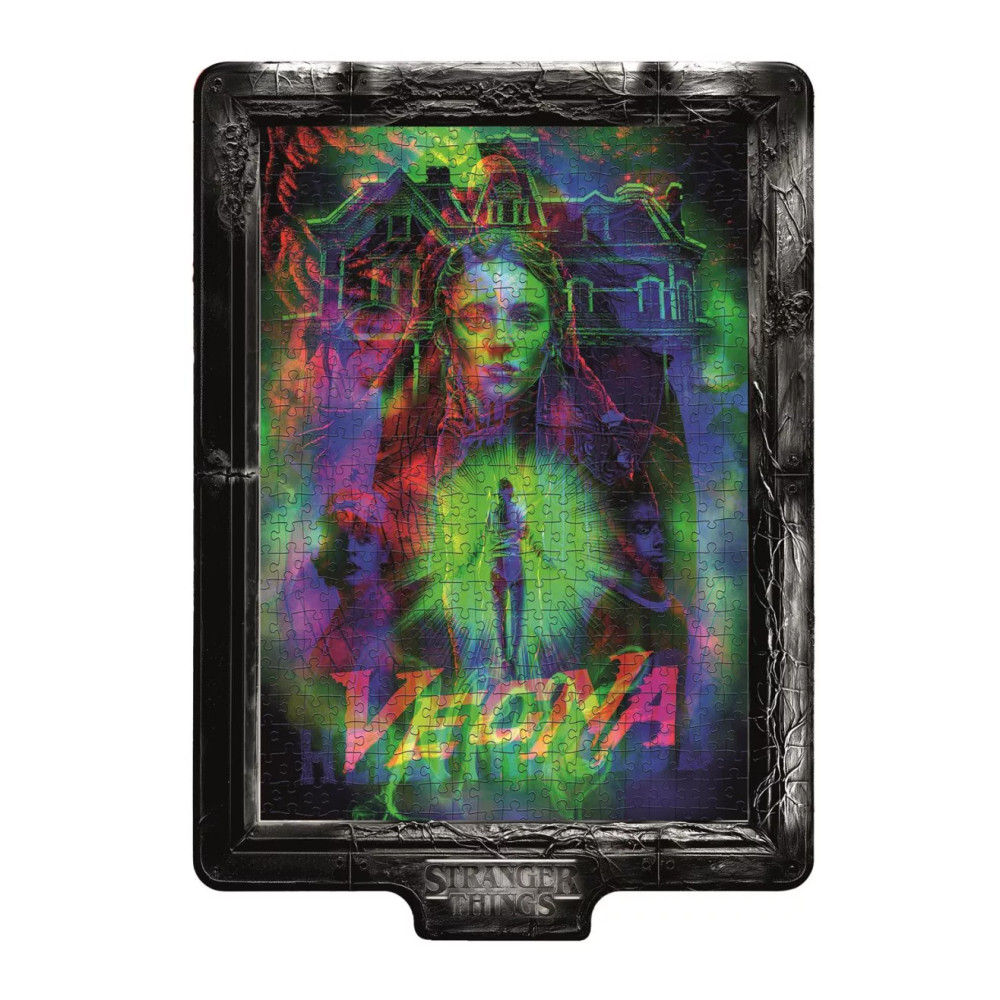 Stranger Things Vecna's Curse 520-piece puzzle in LED frame Clementoni Stranger Things Vecna's Curse 520-piece puzzle in LED frame Clementoni