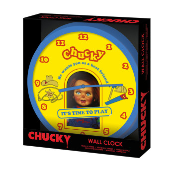 Chucky - It's time to play Ρολόι Τοίχου (25cm)