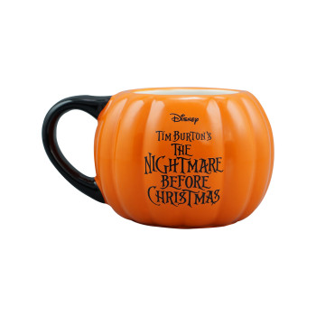 The Nightmare Before Christmas (Pumpkin) - Hand Painted Mug Shaped Boxed 300ml