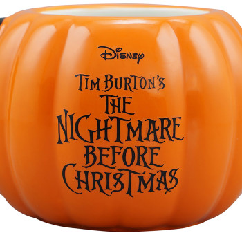 The Nightmare Before Christmas (Pumpkin) - Hand Painted Mug Shaped Boxed 300ml