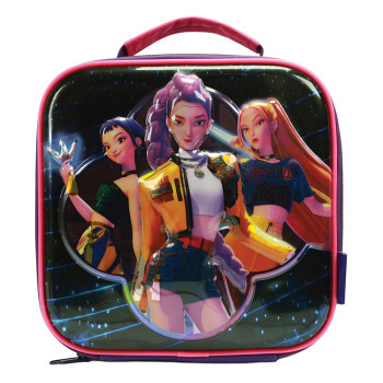 K-pop Demon Hunters Huntrix 3D Lunch Bag 21 cm