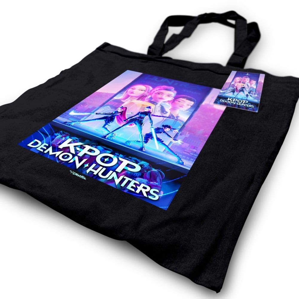 KPop Demon Hunters shopping bag