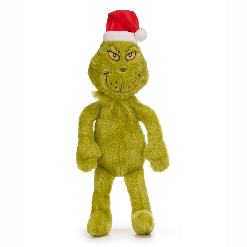 The Grinch Λούτρινο με σκουφάκι Santa 40cm