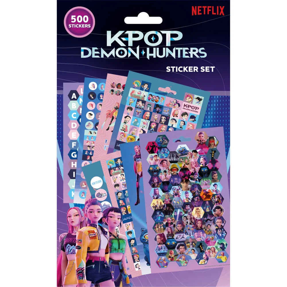 KPop Demon Hunters Αυτοκόλλητα 500τμχ