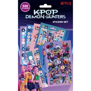KPop Demon Hunters Αυτοκόλλητα 500τμχ