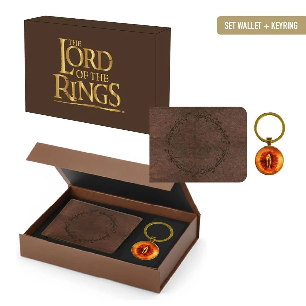 The Lord of The Rings Hobbi gift set Πορτοφόλι και Μπρελόκ