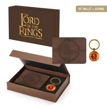 The Lord of The Rings Hobbi gift set Πορτοφόλι και Μπρελόκ