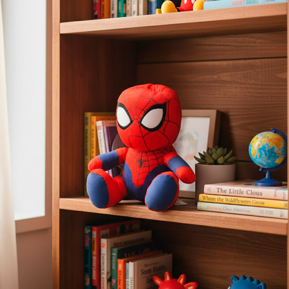 Marvel Spider-Man Λούτρινο 20 cm με ενσωματωμένο κουμπαρά