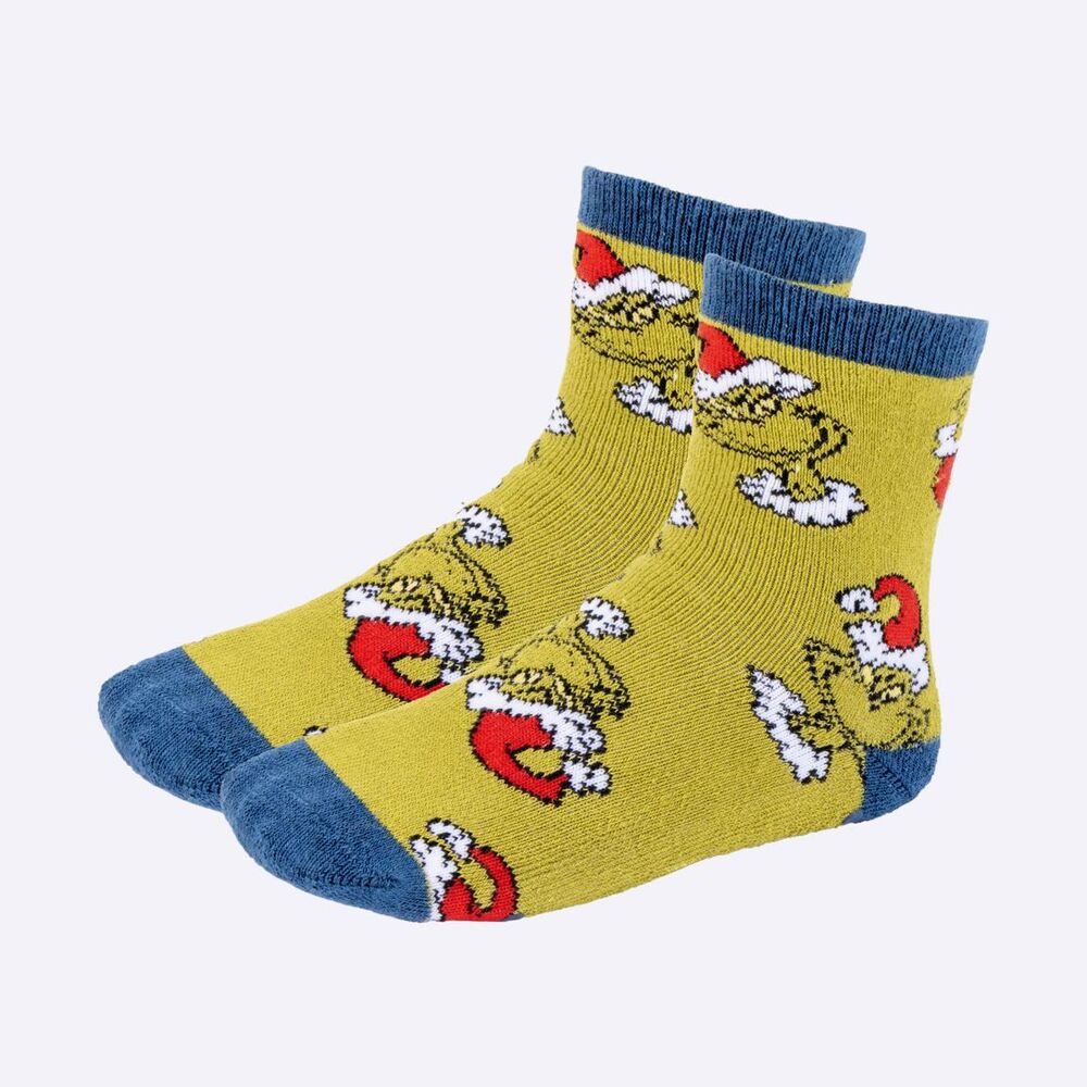 The Grinch Σετ 2 ζευγάρια αντιολισθητικές κάλτσες 35/38