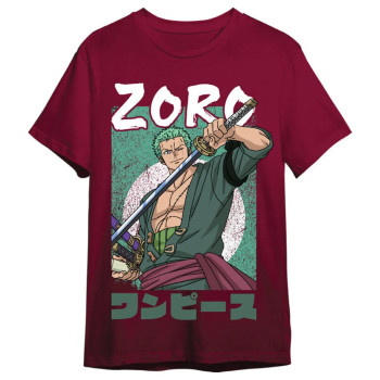 One Piece Roronoa Zoro t-shirt Ενηλίκων XXL One Piece Roronoa Zoro t-shirt Ενηλίκων XXL