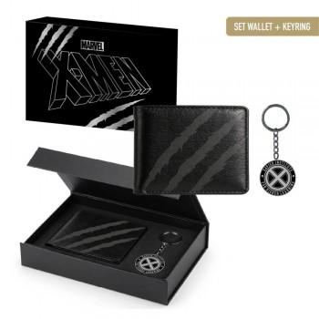 Marvel X-Men briefcase gift set Πορτοφόλι και Μπρελόκ