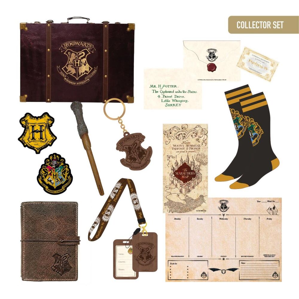 Harry Potter Suitcase Gift Box Collection Set