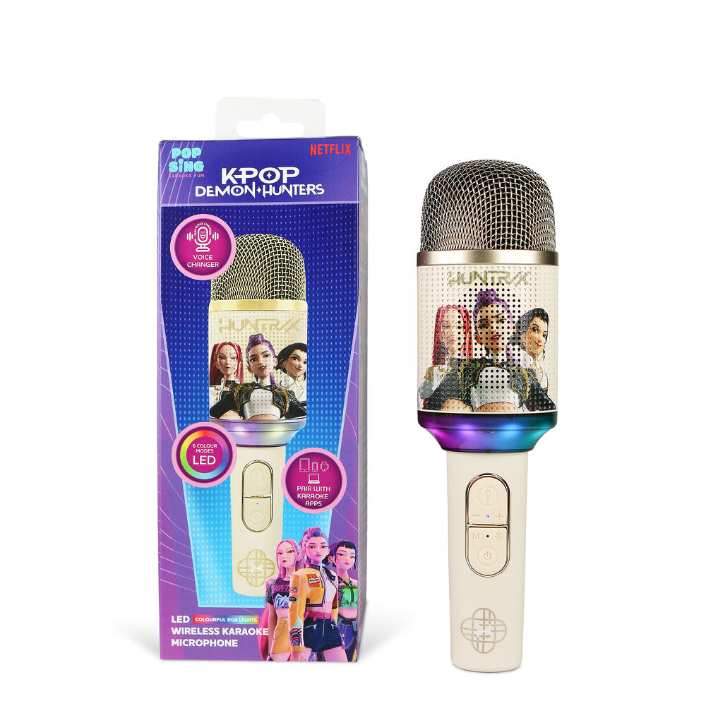 Kpop Demon Hunter Golden Karaoke Speaker LED Kpop Demon Hunter Golden Karaoke Speaker LED