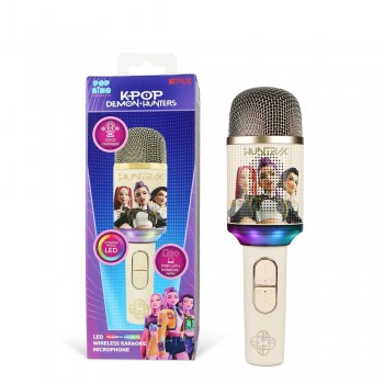 Kpop Demon Hunter Golden Karaoke Speaker LED