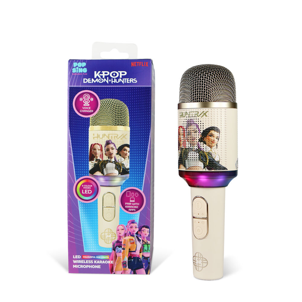 Kpop Demon Hunter Golden Karaoke Speaker LED Kpop Demon Hunter Golden Karaoke Speaker LED