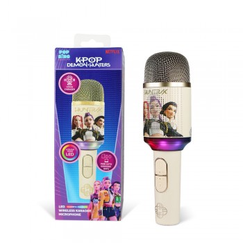 Kpop Demon Hunter Golden Karaoke Speaker LED