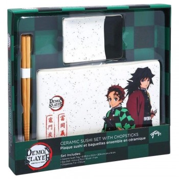 Demon Slayer Kimetsu no Yaiba Tanjiro sushi set 3τμχ