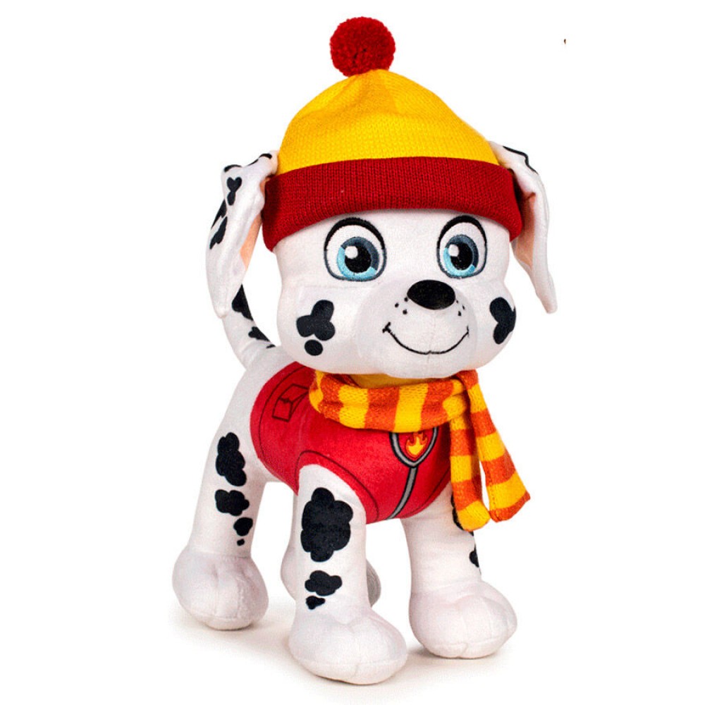 Paw Patrol Marshall winter Λούτρινο 27cm