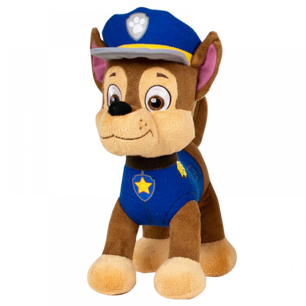 Paw Patrol Chase Λούτρινο 28εκ.