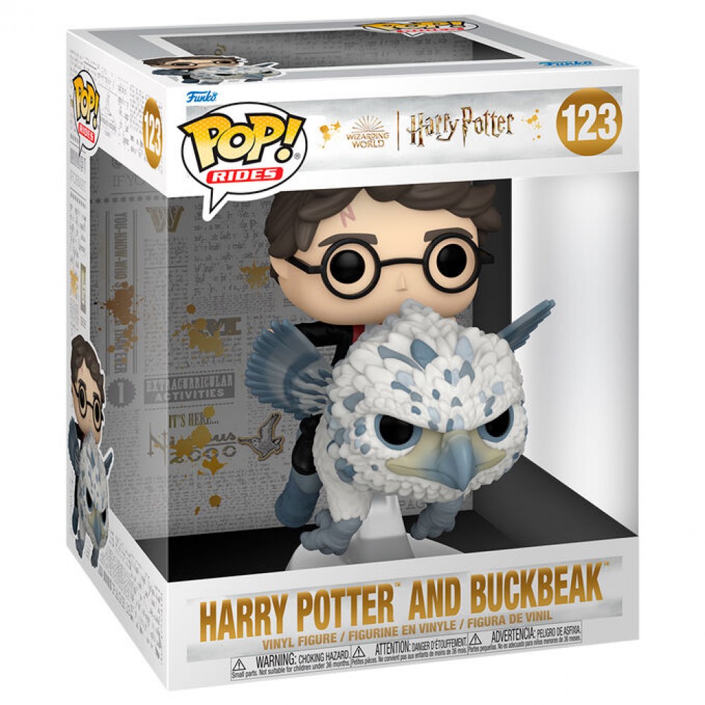 Funko POP Harry Potter Rides Deluxe Harry Potter and the Prisoner of Azkaban - Harry Potter and Buckbeak