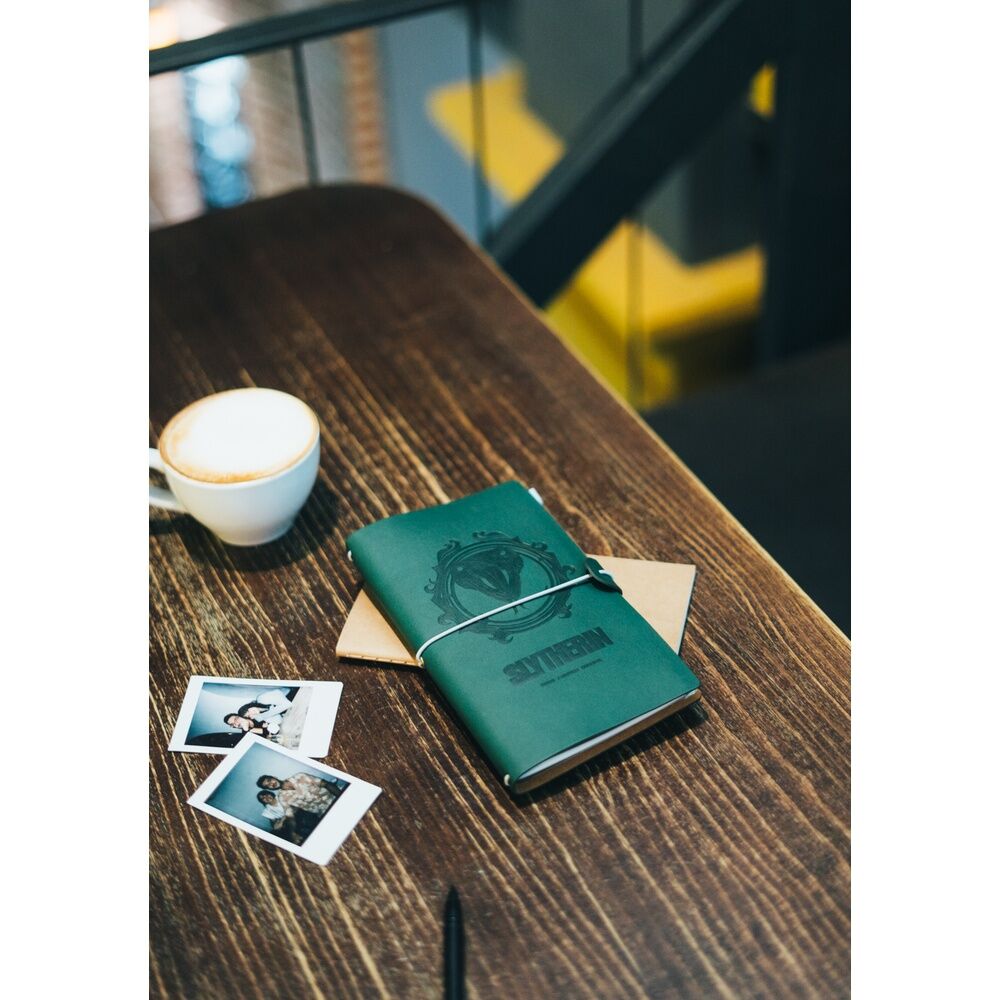 Harry Potter Slytherin travel notebook από Συνθετικό Δέρμα
