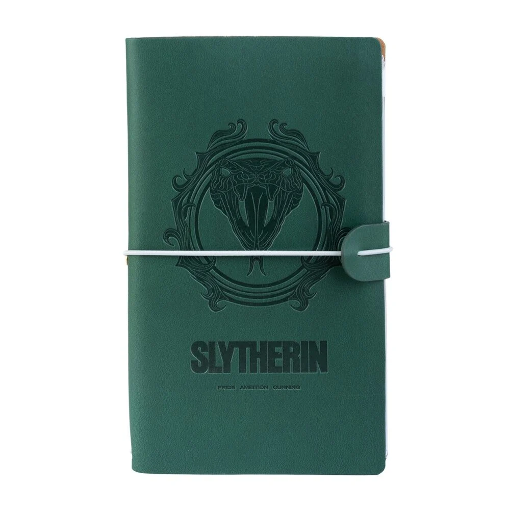 Harry Potter Slytherin travel notebook από Συνθετικό Δέρμα