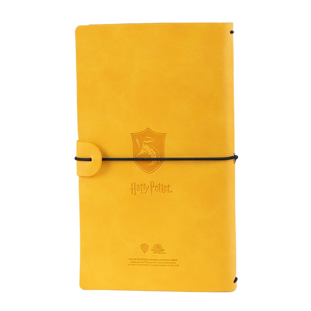 Harry Potter Hufflepuff travel notebook από Συνθετικό Δέρμα