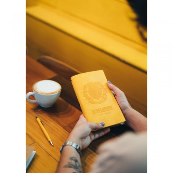Harry Potter Hufflepuff travel notebook από Συνθετικό Δέρμα