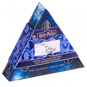 Harry Potter Deathly Hallows Κολιέ Σε Deluxe Συσκευασία Δώρο