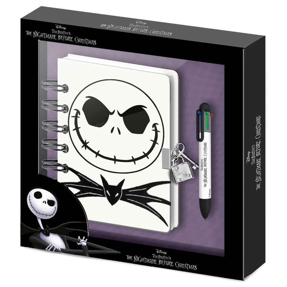 Disney Nightmare Before Christmas Ημερολόγιο + Στυλό Disney Nightmare Before Christmas Ημερολόγιο + Στυλό