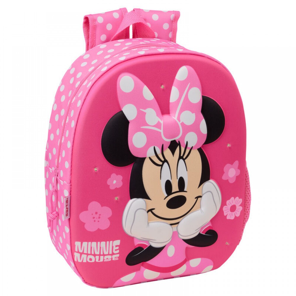 Disney Minnie 3D με LED Φωτάκια Τσάντα Νηπίου 33cm Disney Minnie 3D με LED Φωτάκια Τσάντα Νηπίου 33cm