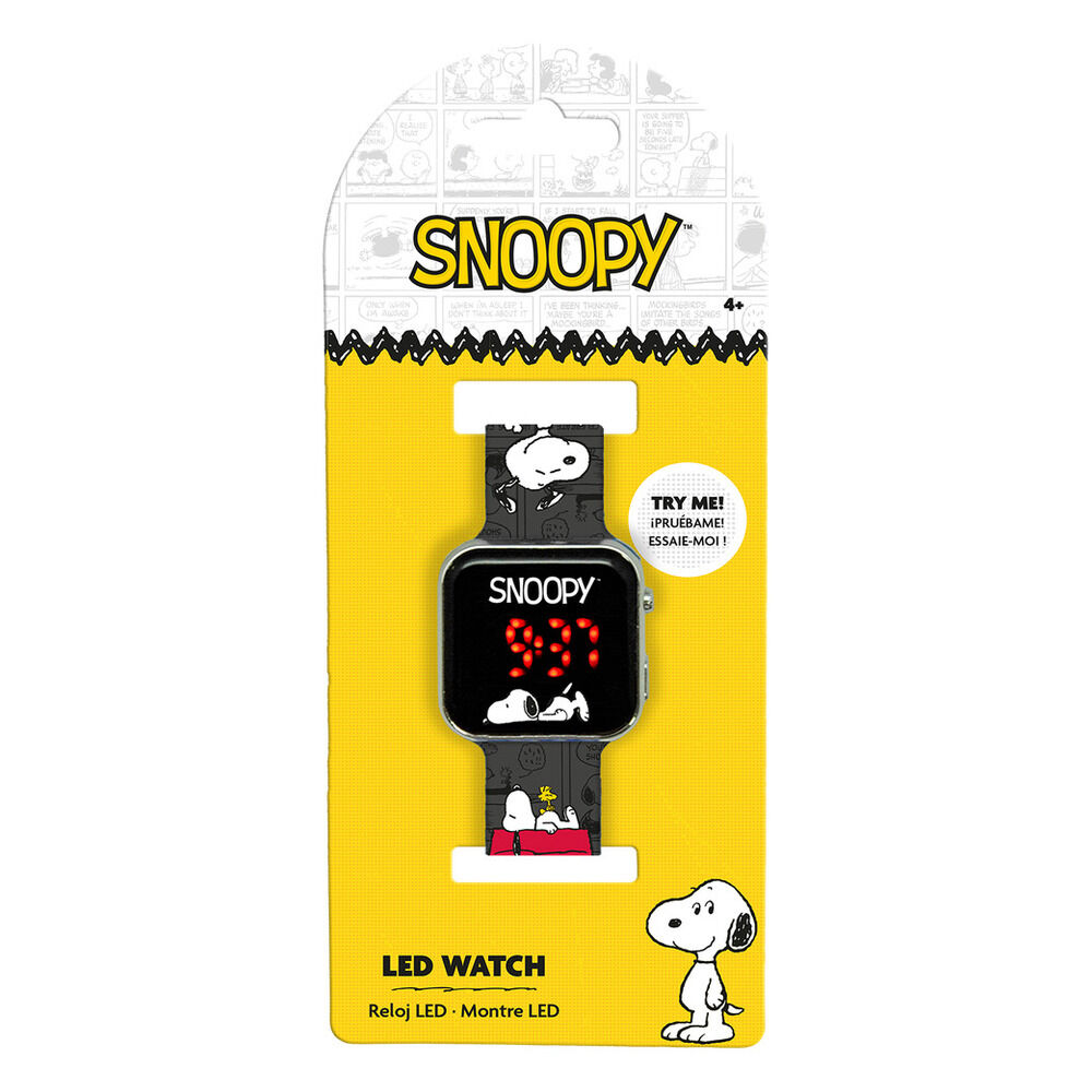 Peanuts Snoopy LED Ψηφιακό Ρολόι Χεριού