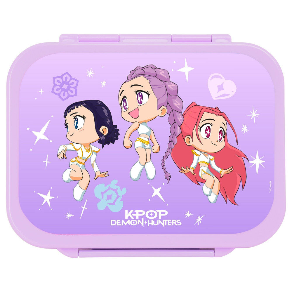 Kpop Demon Hunters Chibi Δοχείο Φαγητού 1410ml