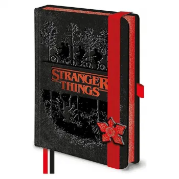 Stranger Things A5 premium notebook