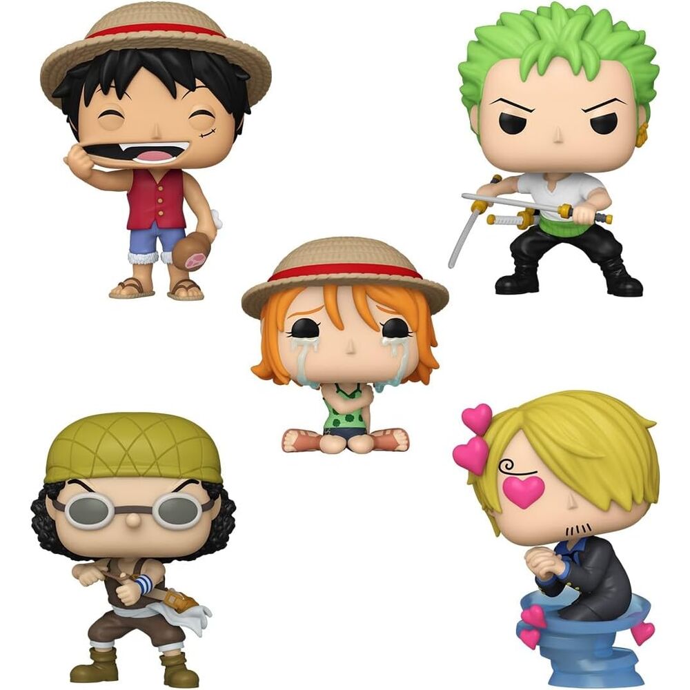 POP pack 5 figures Animation One Piece