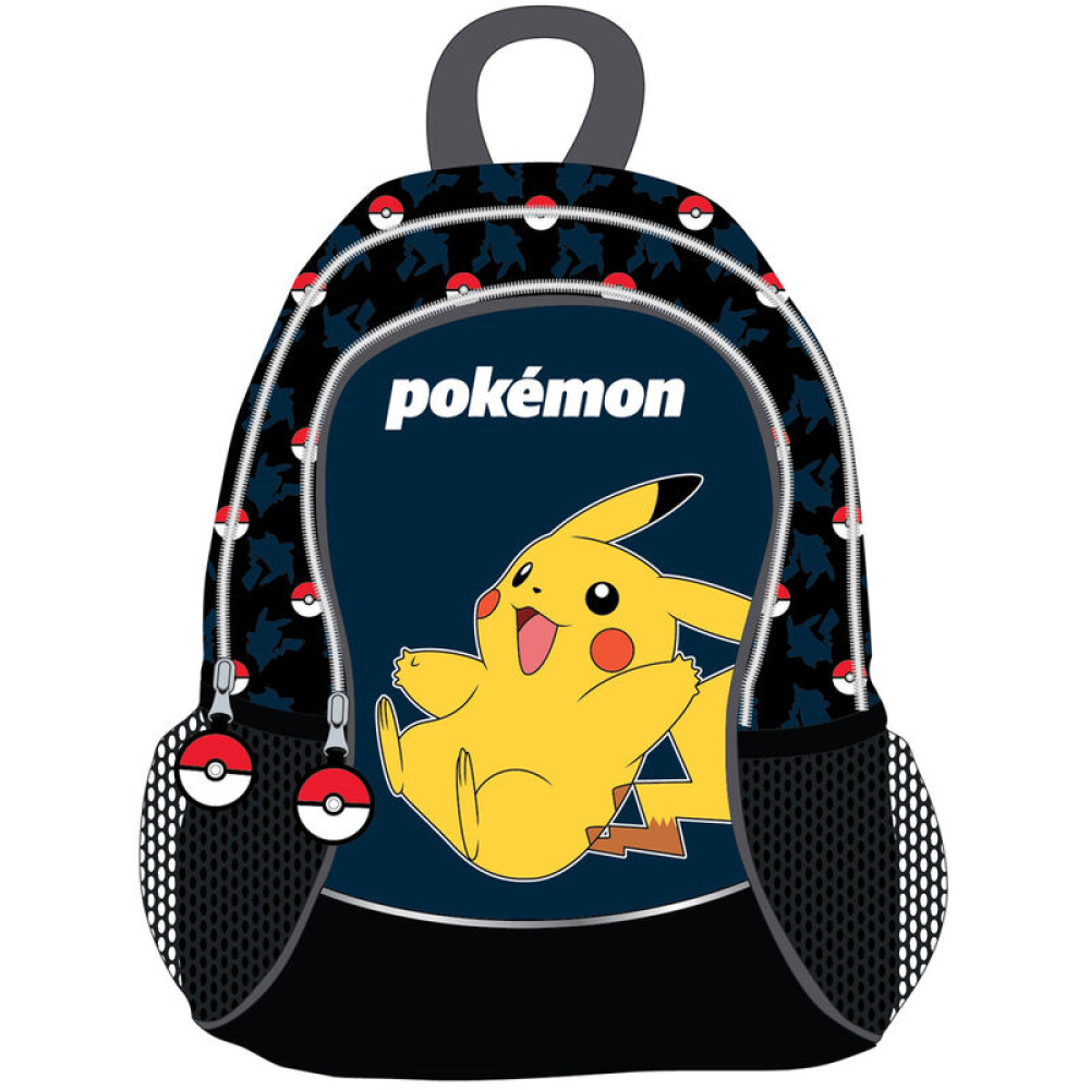 Pokemon Pokeball backpack Δημοτικού 40cm Pokemon Pokeball backpack Δημοτικού 40cm
