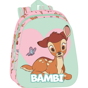 Disney Bambi 3D backpack Νηπίου 33cm