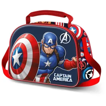 Marvel Captain America 3D lunch bag