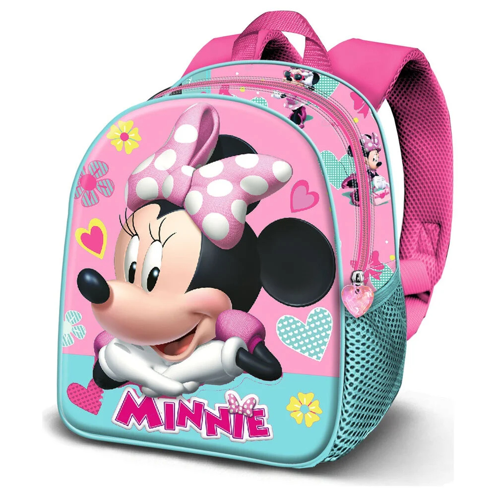 Disney Minnie Charm 3D backpack Νηπίου 31cm