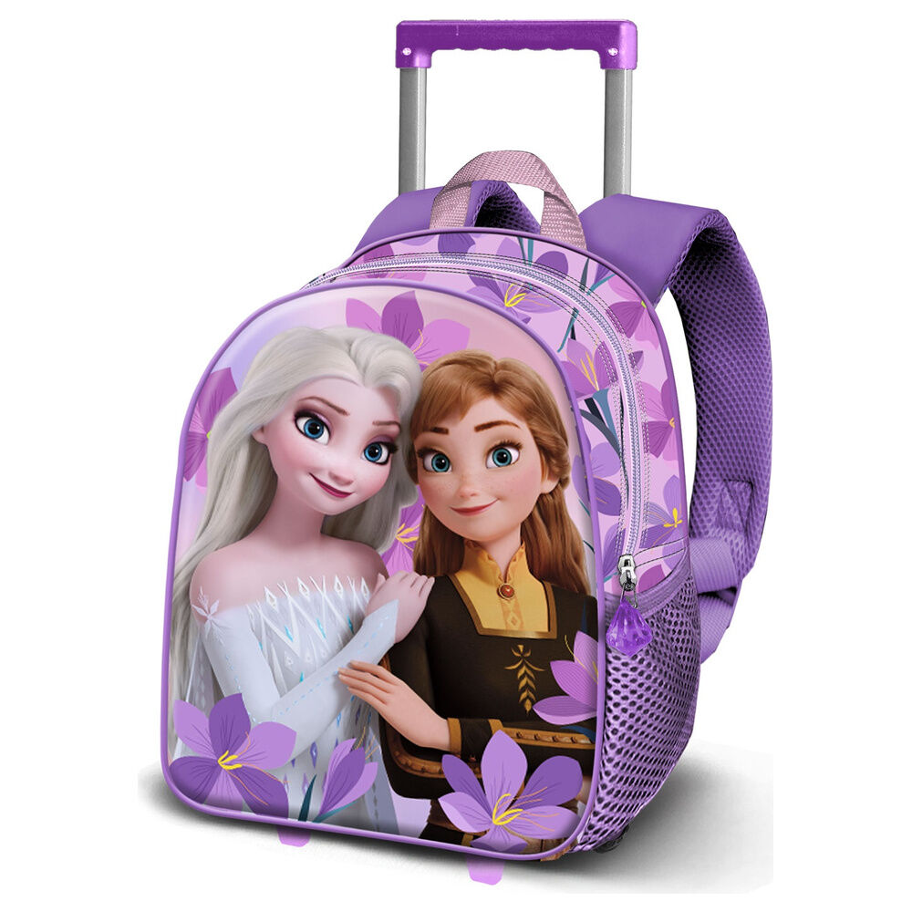 Disney Frozen Violet 3D Trolley backpack Νηπίου 31cm