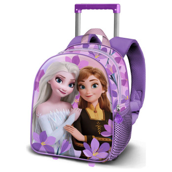 Disney Frozen Violet 3D Trolley backpack Νηπίου 31cm