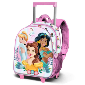 Disney Princess 3D Trolley backpack Νηπίου 31cm