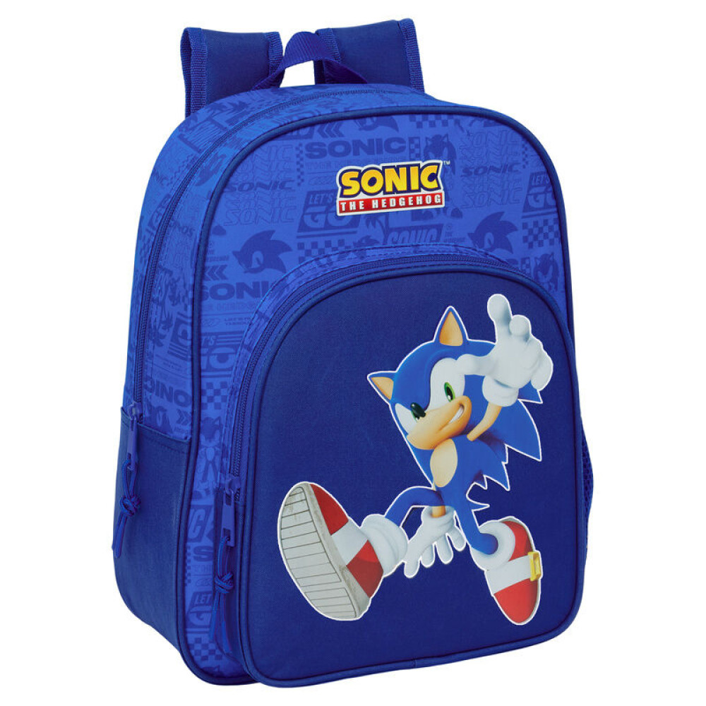 Sonic the Hedgehog adaptable backpack Νηπίου 34cm
