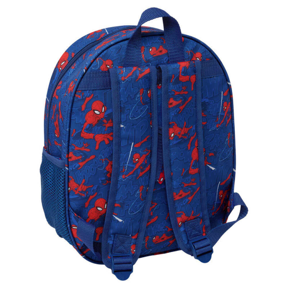 Marvel Spiderman LED 3D backpack Νηπίου 33cm (Με φωτάκια) Marvel Spiderman LED 3D backpack Νηπίου 33cm (Με φωτάκια)