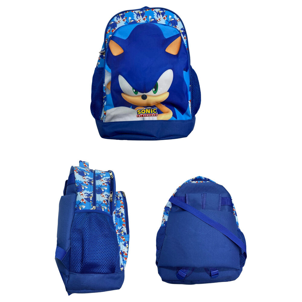 Sonic the Hedgehog backpack Δημοτικού 40cm