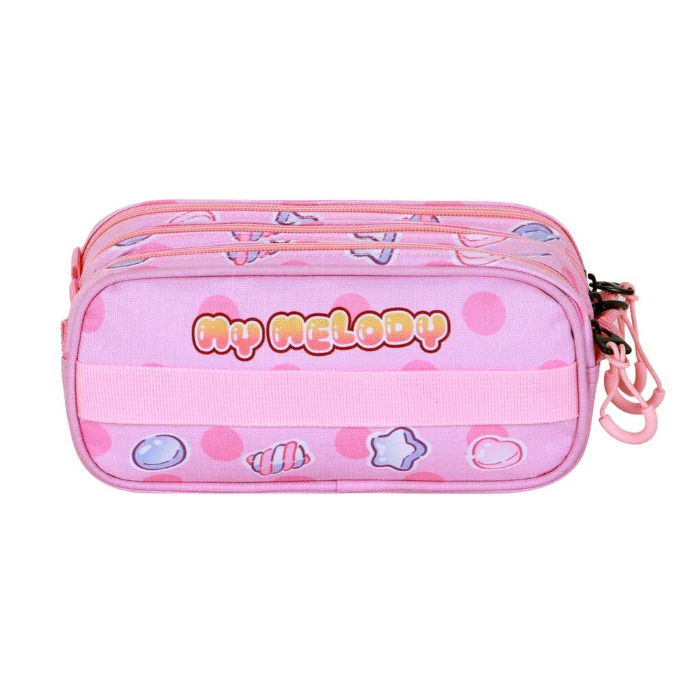 Hello Kitty My Melody Κασετίνα με 3 Θήκες