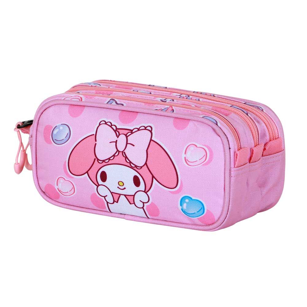Hello Kitty My Melody Κασετίνα με 3 Θήκες