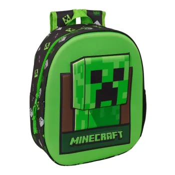 Minecraft 3D backpack Νηπίου 33cm