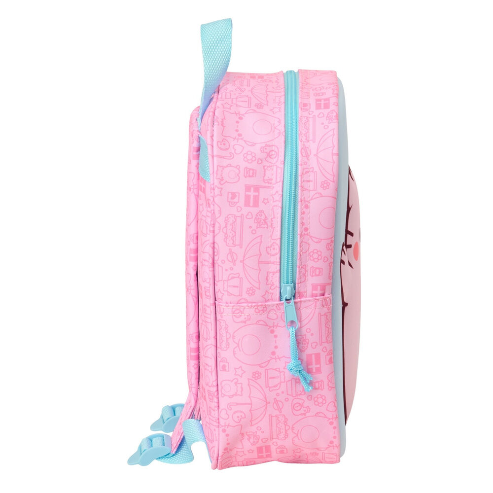 Pembe The Pink Cat 3D backpack Νηπίου 27cm